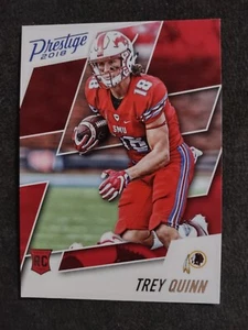 Tarjeta de fútbol americano 2018 Panini Prestige Trey Quinn #224 Washington Redskins - Imagen 1 de 2