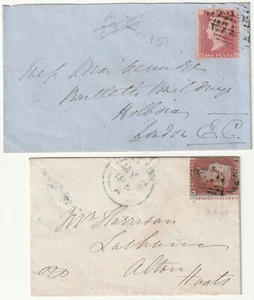1857/8 =462= LIPHOOK + UDC HEADLEY & =723= SOUTHAMPTON + SHIRLEY COMMON SUB POs - Picture 1 of 4