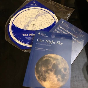 The Great Courses: OUR NIGHT SKY & EXPERIENCING HUBBLE with Chandler Planisphere - Bild 1 von 17