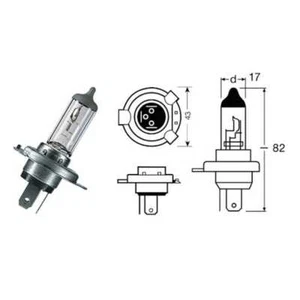 Lamp H4 Night Racer 110 12V-60 / 55W Yamaha Yzf R7 Ow02 750 1999-2000 404203015 - Picture 1 of 2