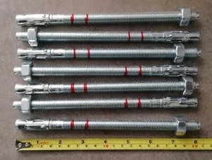 7Stck TOX Slim Fix Bolzenaker Schwerlastanker Ankerbolzen M12 x 200 - Bild 1 von 5