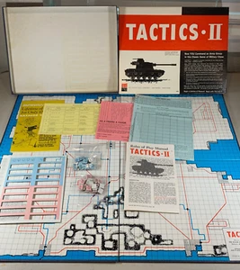Fehlen 2x Blanko Chits 1973 Tactics II Brettspiel 1973 Avalon Hill Krieg Militär - Bild 1 von 13