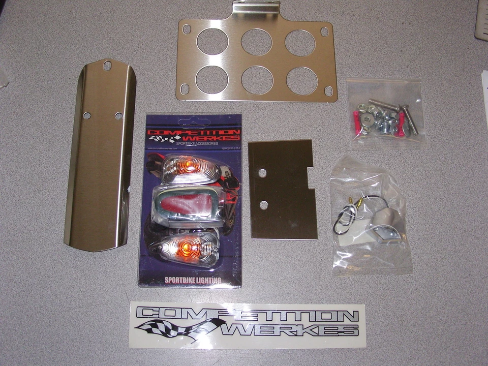 Kit eliminador de guardabarros Competition Werkes Honda 2008 CBR1000 CBR1000RR 1H1003 Foto 1 de 1