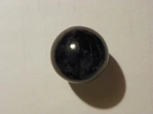 Star Garnet Sphere 428 Grams 2.284 Inches Diameter Very Dark Reddish Purplish - Picture 1 of 6