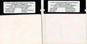 TEXAS INSTRUMENTS TI-99/4A  12 ATARISOFT  GAMES ON A 5.25 FLOPPY DISK - Picture 1 of 1