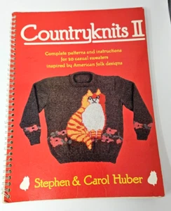 Countryknits II by Stephen & Carol Huber Complete Patterns & Instructions 1988! - Picture 1 of 3
