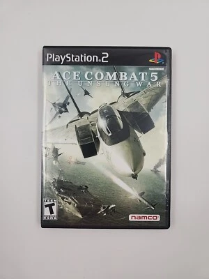Ace Combat 5 The Unsung War PS2 PlayStation 2 Complete CIB - Image 1 of 4