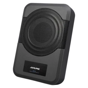 Alpine PWE-S8 8" Compact Shallow Mount Powered Subwoofer System - 240 Watts - Picture 1 of 5
