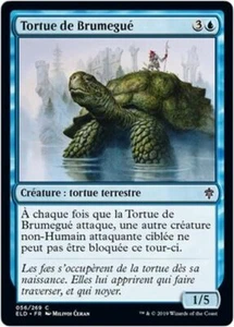 MTG Magic ELD (4x) - Mistford River Turtle/Tortue de Brumegué, French/VF - Picture 1 of 1