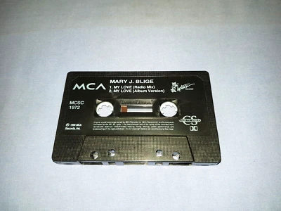 MARY J BLIGE MY LOVE CASSETTE TAPE SINGLE (NO INLAY #5) - Image 1 of 2