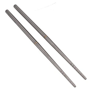 For Travel Camping Picnic Chopsticks Foldable & Detachable Pure Ti Material - Picture 1 of 12