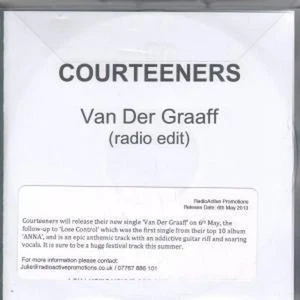 Courteeners Van der Graaff CDr Europe V2 2013 radio edit promo in company design - Bild 1 von 1