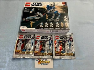 Lego Star Wars 75280 501st Legion Clone Troopers & 3 Extra Clone Troopers - Picture 1 of 2