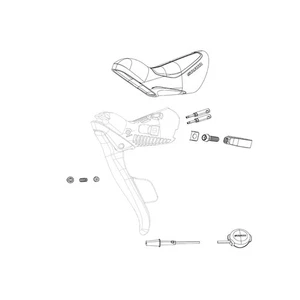 SRAM Spare Shifter Spring And Actuator Red Etap Left/Right Qty 1 Black - Picture 1 of 1