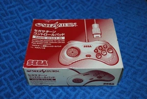Sega Saturn HSS-0101 Control Pad Used, Tested, with Box and Cord 80s - Imagen 1 de 15
