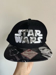 Star Wars Youth Darth Vader Stormtrooper Snapback Hat Black - Picture 1 of 5