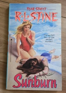 RL Stine Fear Street Sunburn 1st Edition YA Horror Book Series - Imagen 1 de 8