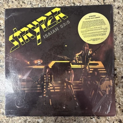 Stryper LP Vinyl Record Soldiers Under Command 1985 Enigma Shrink/Hype/Price tag - Image 1 of 4