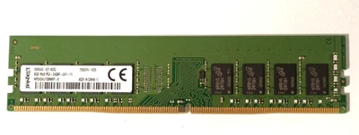 HP24D4U7S8MBP-8 Kingston 8GB 1Rx8 PC4-2400R-UA1-11 Desktop Memory, RAM - Image 1 of 3