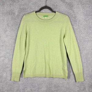 J. Crew 100% Kaschmir Slim Fit Rundhals Pullover Damen Größe S Hellgrün - Bild 1 von 7