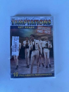 New The Temptations: Get Ready: Definitive Performances: 1965 DVD Sealed - Picture 1 of 2