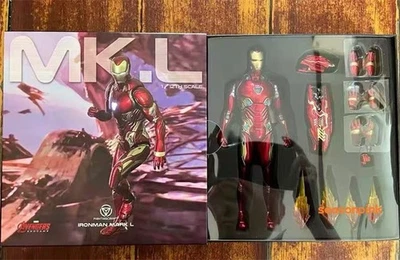 Figura de acción FANTASCRAFT Iron Man MK50 escala 1/12 juguetes LED nuevo Comicave CS Foto 1 de 4