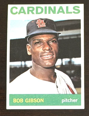 1964 Topps - Bob Gibson #460 Hof St. Louis Cardinals Foto 1 de 4
