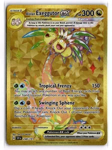 Alolan Exeggutor ex Hyper Rare SV08: Surging Sparks 248/191 NM - Picture 1 of 2