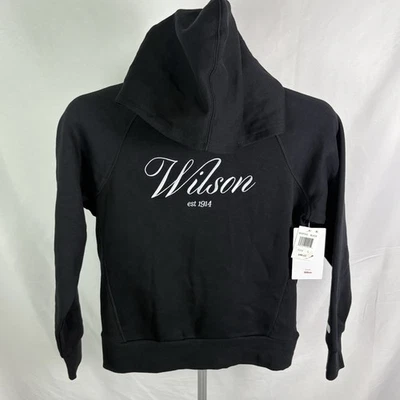 Wilson Niñas Juveniles Sudadera con Capucha Negra Talla L Nueva (Artículo 327) Foto 1 de 4