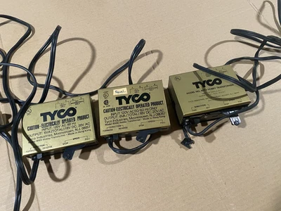 VTG LOT of Tyco HO Scale Model 899B  899V Hobby Transformer Power Packs Untested - Image 1 of 4