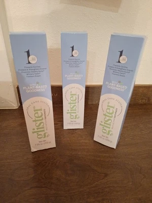 3 paquetes - PASTA DE DIENTES MULTI-ACCIÓN AMWAY GLISTER 7,05 oz/200 g Best Seller nueva Foto 1 de 4