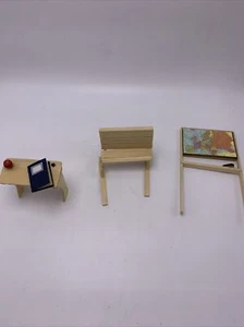 Vintage Puppenstube Schulmöbel Dh7 - Bild 1 von 6