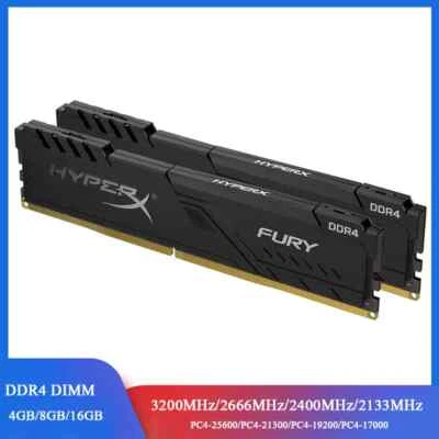 32GB 16GB 8GB 4GB Memoria RAM DDR4 3200MHz 2666 Desktop Memory 288Pins DIMM New - Image 1 of 4