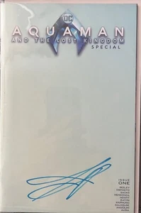 Aquaman JASON MOMOA SIGNIERTE SKIZZE Comic Buch - GENAUER VIDEOBEWEIS - Bild 1 von 1