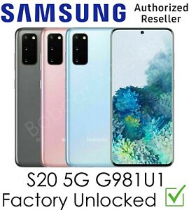 Samsung Galaxy S20 5G G981U1 AT&T T-Mobile Sprint Verizon FACTORY UNLOCKED