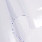 Klare transparente PVC Tischdecke Kunststoff Wasserdicht Vinyl Stoff Material