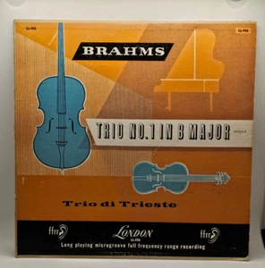 Johannes Brahms Trio No. 1 In B Major Vinyl Record Op. 8 LL 955 - Picture 1 of 4