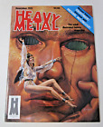 Heavy Metal Nov 1982 [NM] Vol 6 #8 Alan Ayers Cover High Grade Vintage
