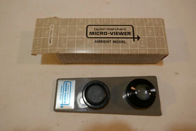 Vintage Taylor Merchant Photography Slide Micro-Viewer Ambient Model Japan - Image 1 of 4