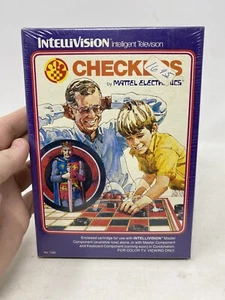 CHECKERS Intellivision Mattel Electronics New Factory Sealed Ship Fast Authentic - Picture 1 of 24