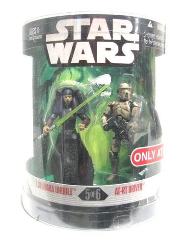 Star Wars Order 66 Action Figure Luminara Unduli AT-RT Driver 5/6 Hasbro MIB Cover