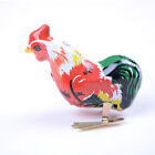Vintage Wind Up Metal Cock Rooster Animal Clockwork Tin Toy Collectibles Gift.lb