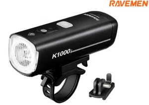 Ravemen K1000 Luce Anteriore Bici Faro Bicicletta Fanale Ricaricabile 4000mAh AI - Picture 1 of 22