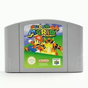 Juego Nintendo 64: Super Mario 64 - módulo / cartucho | N64 PAL EUR * muy bueno - Imagen 1 de 3