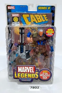Figura Cable Leyendas Marvel de Serie VI Traje Marrón Variante Toy Biz 2004 - Imagen 1 de 11