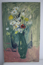 BOLLÉ,  Blumenbild von 1963, Impressionist