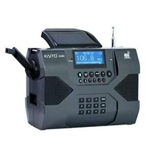 Kaito KA900 w/ Free SW Antenna! Digital Solar AM/FM/SW NOAA Stereo Radio MP3 etc