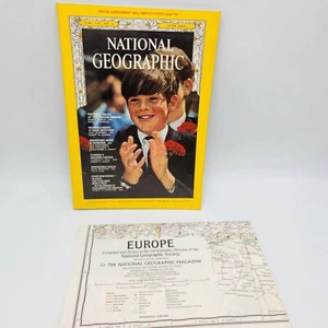 June 1969 National Geographic Magazine Single Issue Europe Map Spanish Armada - Imagen 1 de 4
