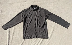 Botany 500 Button Up Long Sleeve Gray Performance- M - Picture 1 of 7