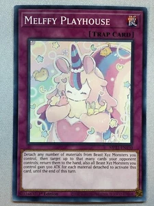 Yugioh 2021 Tin of Ancient Battles Melffy Playhouse casi nuevo/muy bueno - Imagen 1 de 1